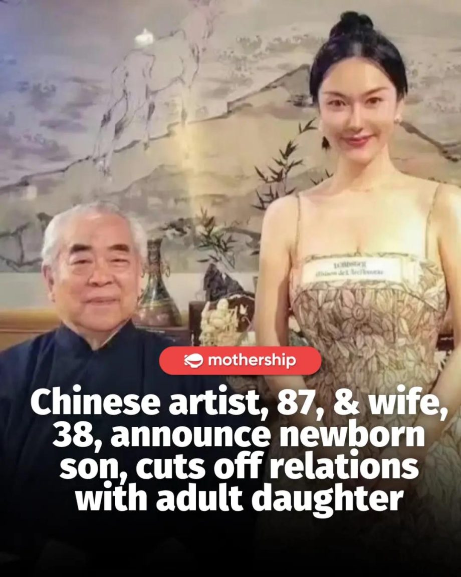 @mothershipsg Famed Chinese artist Fan Zeng welcomed a newborn son with his wife…