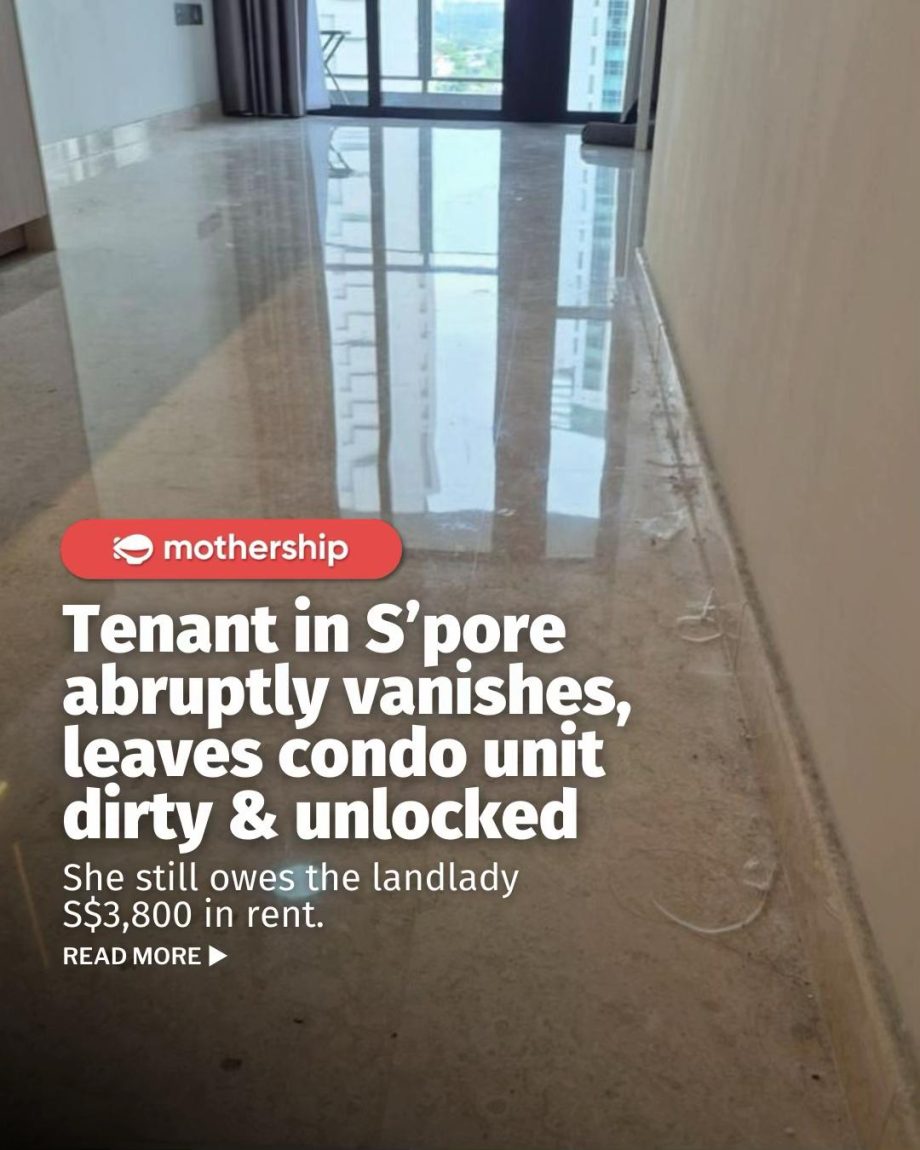 @mothershipsg The landlady, K, made a police report, but was advised to go to th… @mothershipsg The landlady, K, made a police report, but was advised to go to th…