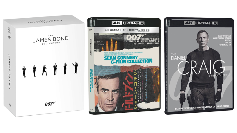 James Bond Sean Connery 4K Blu-Ray Box Set On Sale For Lowest Price Yet