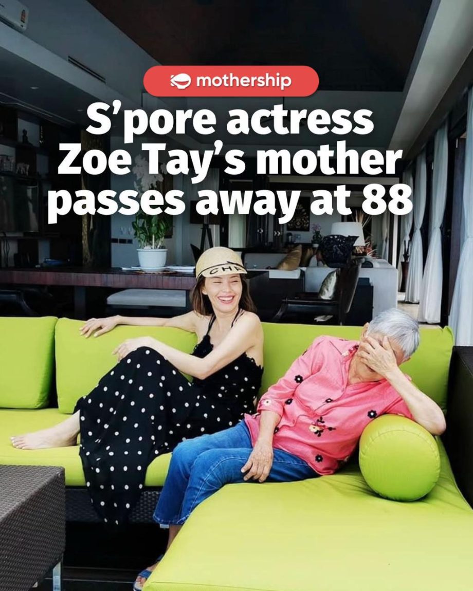 @mothershipsg rest in peace Local actress Zoe Tay shared that her mother has pa… @mothershipsg rest in peace Local actress Zoe Tay shared that her mother has pa…