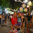 Orchard Road turns into pedestrian and party playground for Christmas Eve