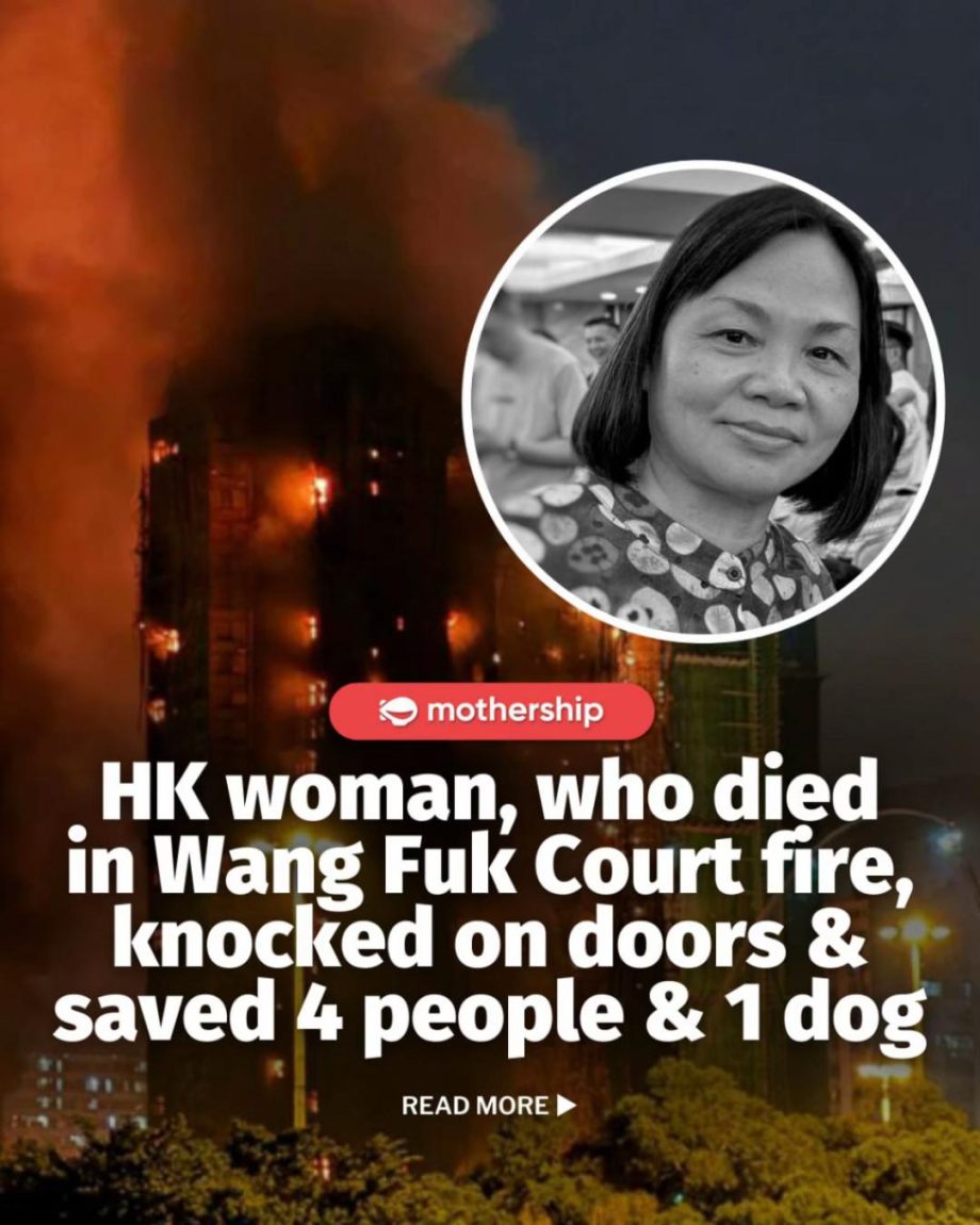 @mothershipsg RIP brave soul  The woman’s heroic actions were brought to light b…