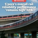 @mothershipsg LTA has released its October update of the rail reliability report…