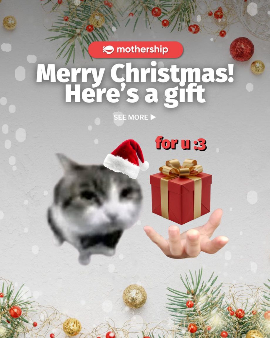 @mothershipsg merry christmas  #fyp #christmas #festive  …