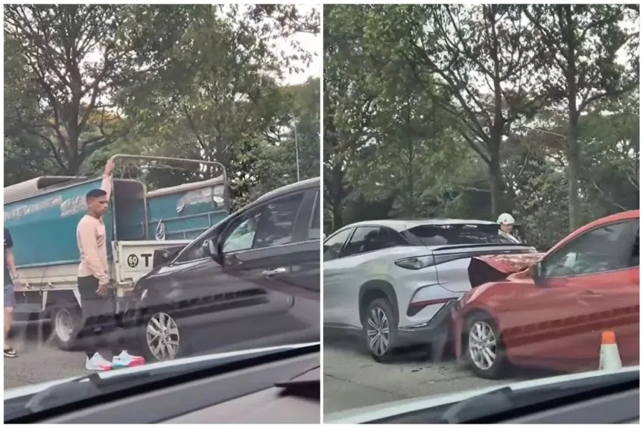 2 children among 4 taken to hospital after multi-vehicle collision on AYE