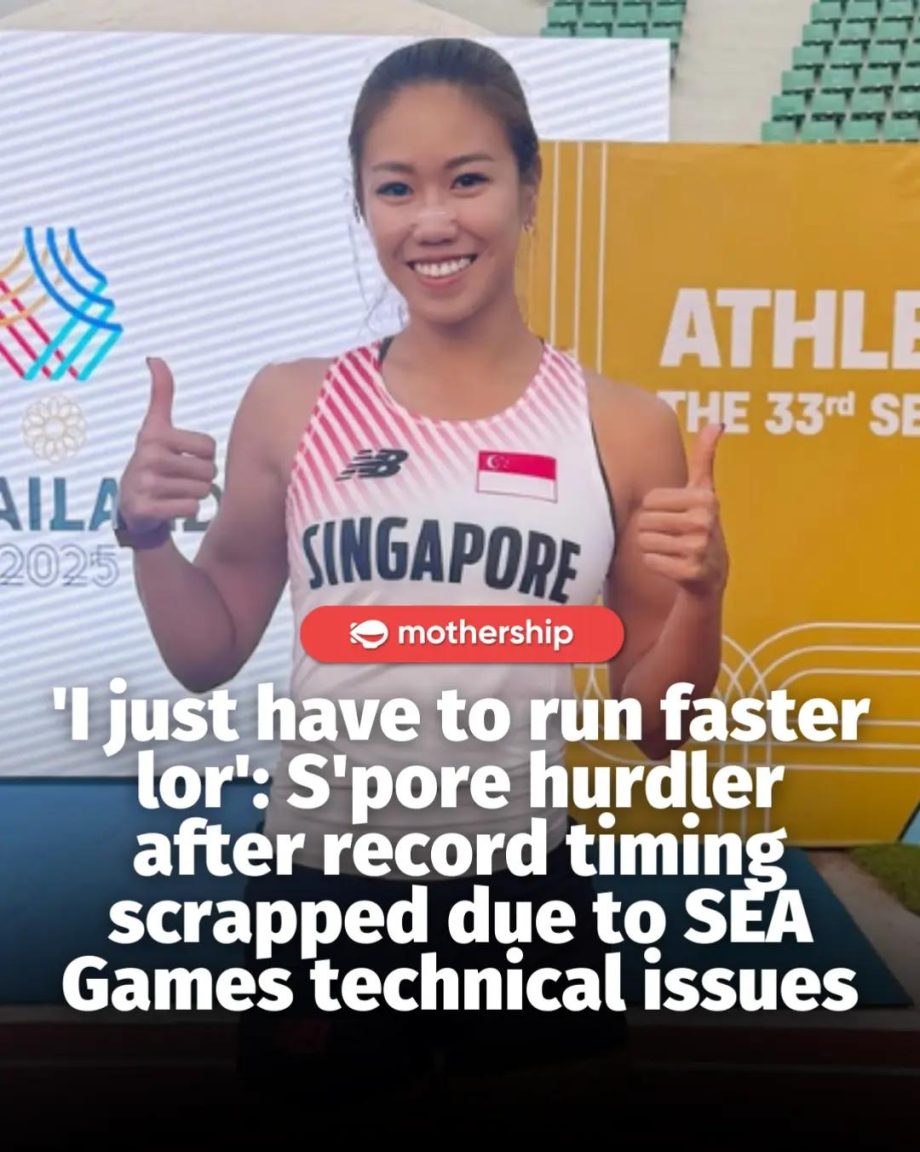 @mothershipsg Two Singapore hurdlers, Ang Chen Xiang and Kerstin Ong, set nation… @mothershipsg Two Singapore hurdlers, Ang Chen Xiang and Kerstin Ong, set nation…