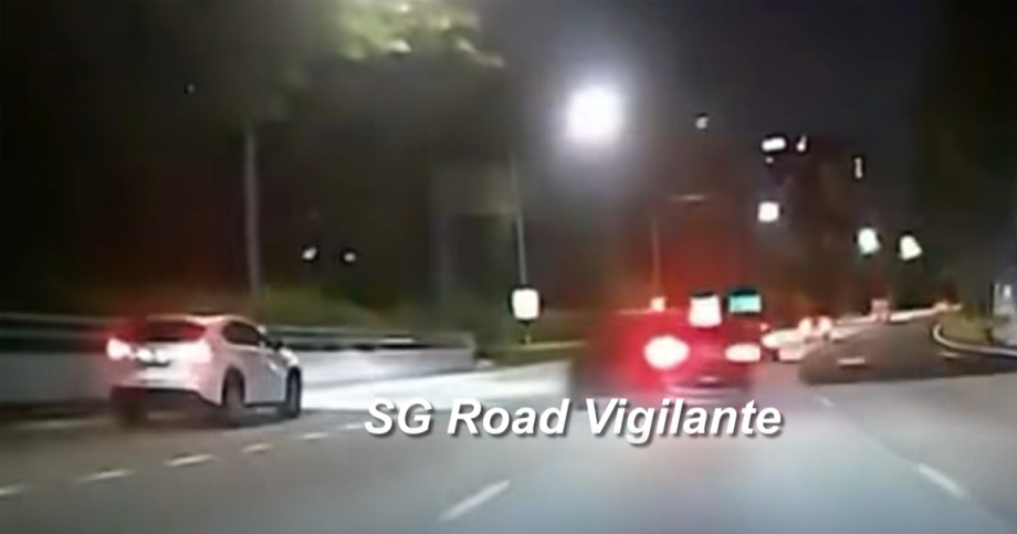 3-car collision on CTE after car swerves across 4 lanes; driver arrested for suspected drink driving , Singapore News 3-car collision on CTE after car swerves across 4 lanes; driver arrested for suspected drink driving , Singapore News