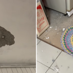 Hole in Bukit Panjang resident’s ceiling allegedly caused by neighbour’s renovation , Singapore News