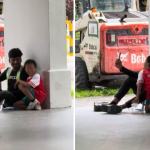 ‘That’s being human’: Man captures wholesome moment of boy relaxing with migrant worker at HDB void deck, Singapore News