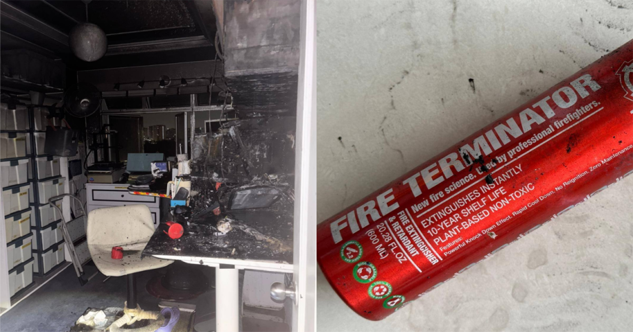 Sengkang HDB fire: Owner tried to put out flames with 4 extinguishers, Singapore News