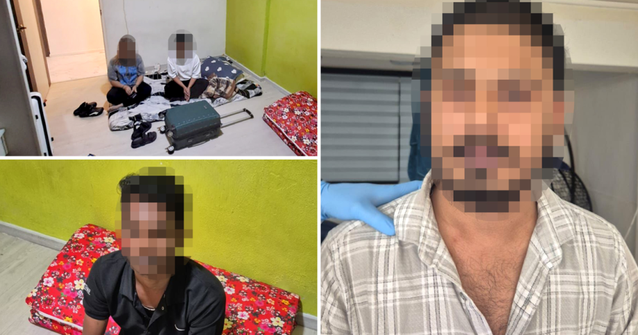 4 arrested by ICA for overstaying, harbouring offences in Jurong , Singapore News
