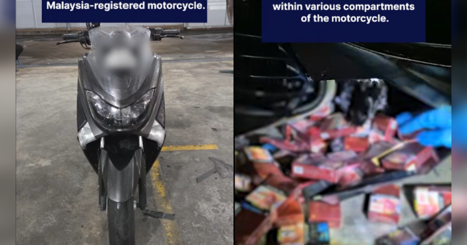 Man arrested for attempting to smuggle 570 packets of cigarettes into Singapore, Singapore News Man arrested for attempting to smuggle 570 packets of cigarettes into Singapore, Singapore News