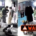 Man damages standee outside Muay Thai studio in Selegie, police report made