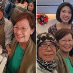 S’pore actor Wu Weiqiang & wife presented with anniversary cake & card during SIA flight