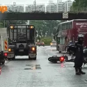 Motorcyclist, 61, killed in accident with 2 prime movers on AYE, police looking for one of them