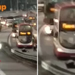 28-year-old motorcyclist skidded on PIE, unconscious when taken to Tan Tock Seng Hospital