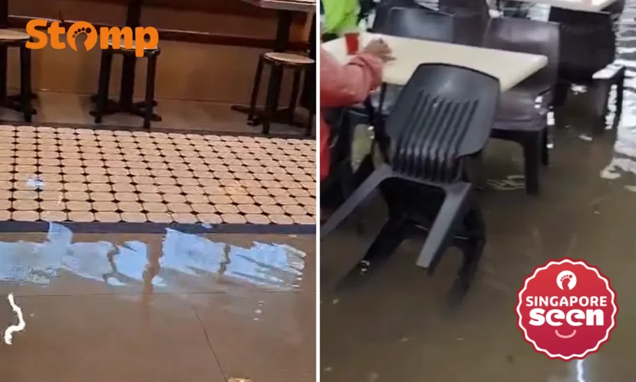 Flash floods take ‘waterfront dining’ to new levels at Tengah mall and Clementi eatery Flash floods take ‘waterfront dining’ to new levels at Tengah mall and Clementi eatery