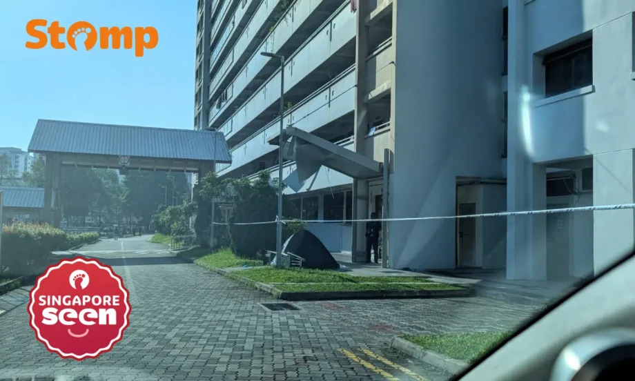 Stomper hears ‘loud bam’ at 5.30am, man found dead at foot of Jurong West block