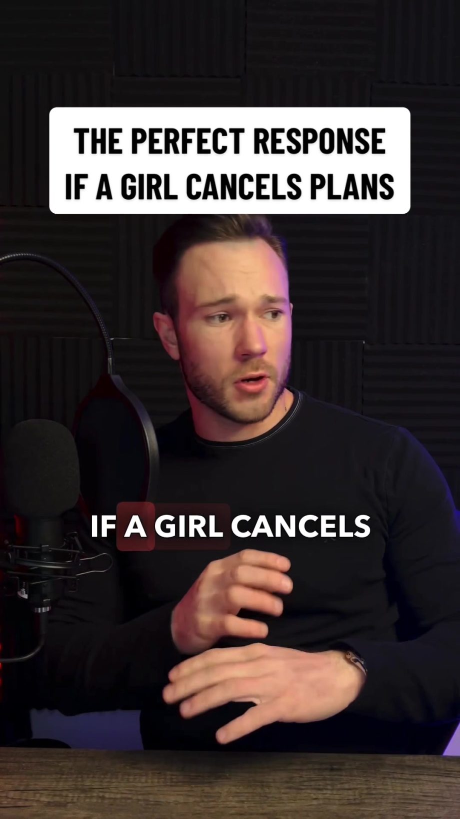 @charisma.code The perfect response if a girl cancels plans  #datingtips #dating…