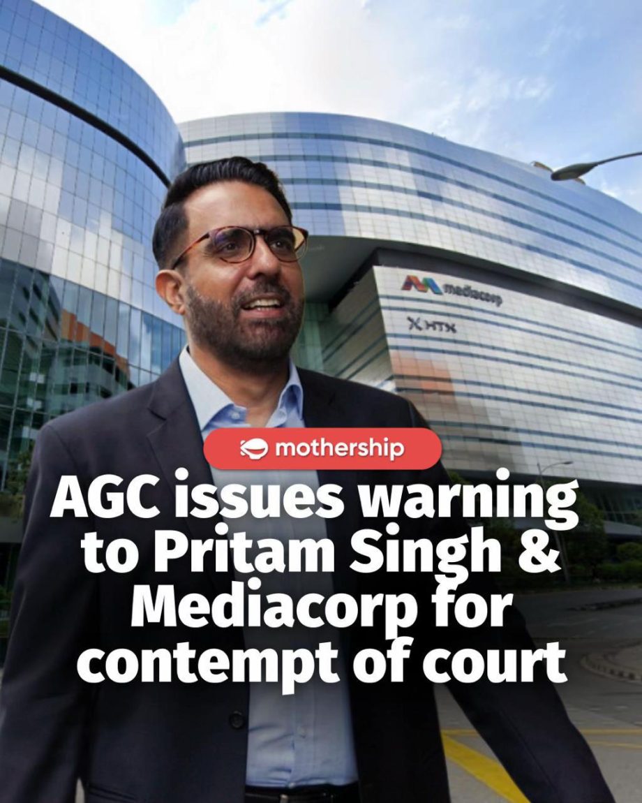 @mothershipsg The Attorney-General’s Chambers (AGC) has issued warnings to Worke…
