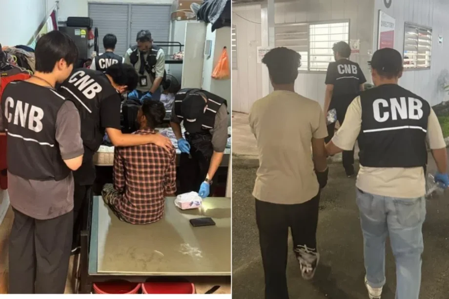 7 foreign nationals arrested for drug offences after CNB raids 3 migrant worker dormitories 7 foreign nationals arrested for drug offences after CNB raids 3 migrant worker dormitories