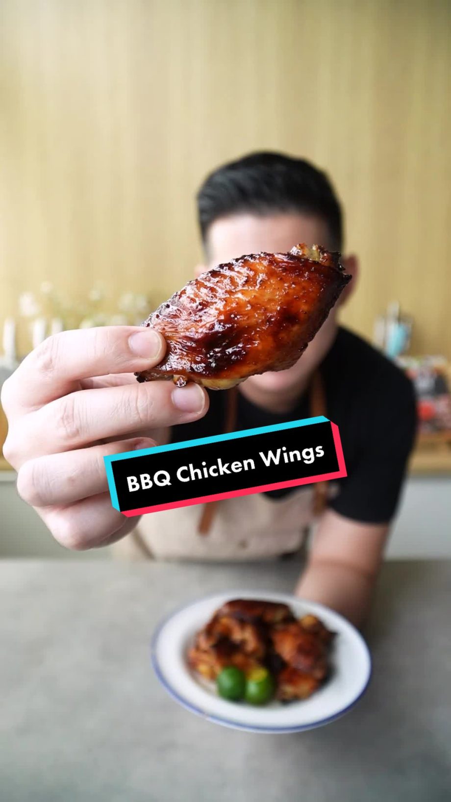 @themeatmenchannel BBQ Chicken Wings #Singapore style #foodtok #singaporefood #s…