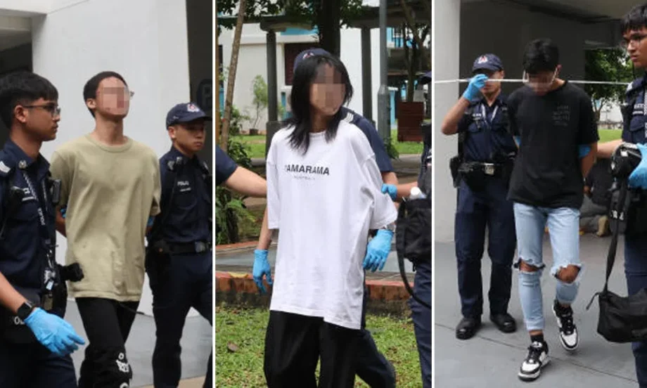 3 arrested after fight in Bukit Panjang: Suspected drugs, vapes and weapons found at scene