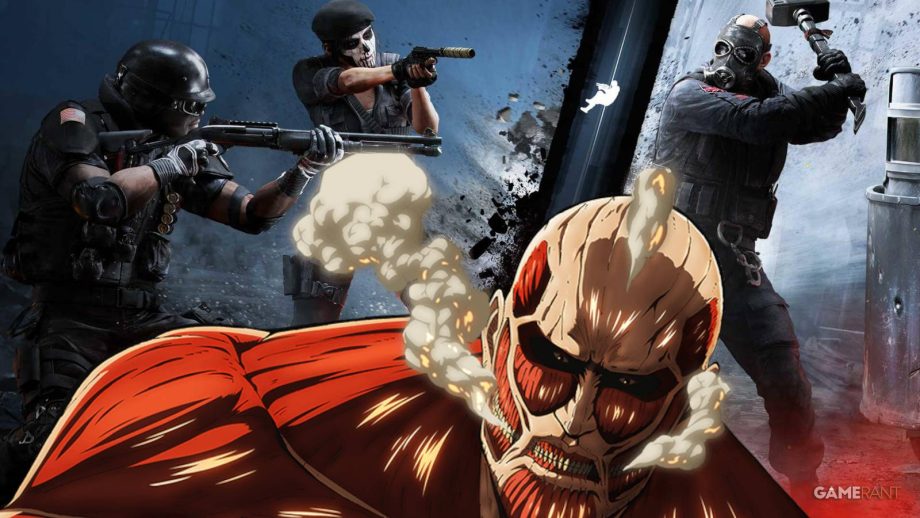 Rainbow Six Siege Reveals Attack on Titan Crossover Rainbow Six Siege Reveals Attack on Titan Crossover