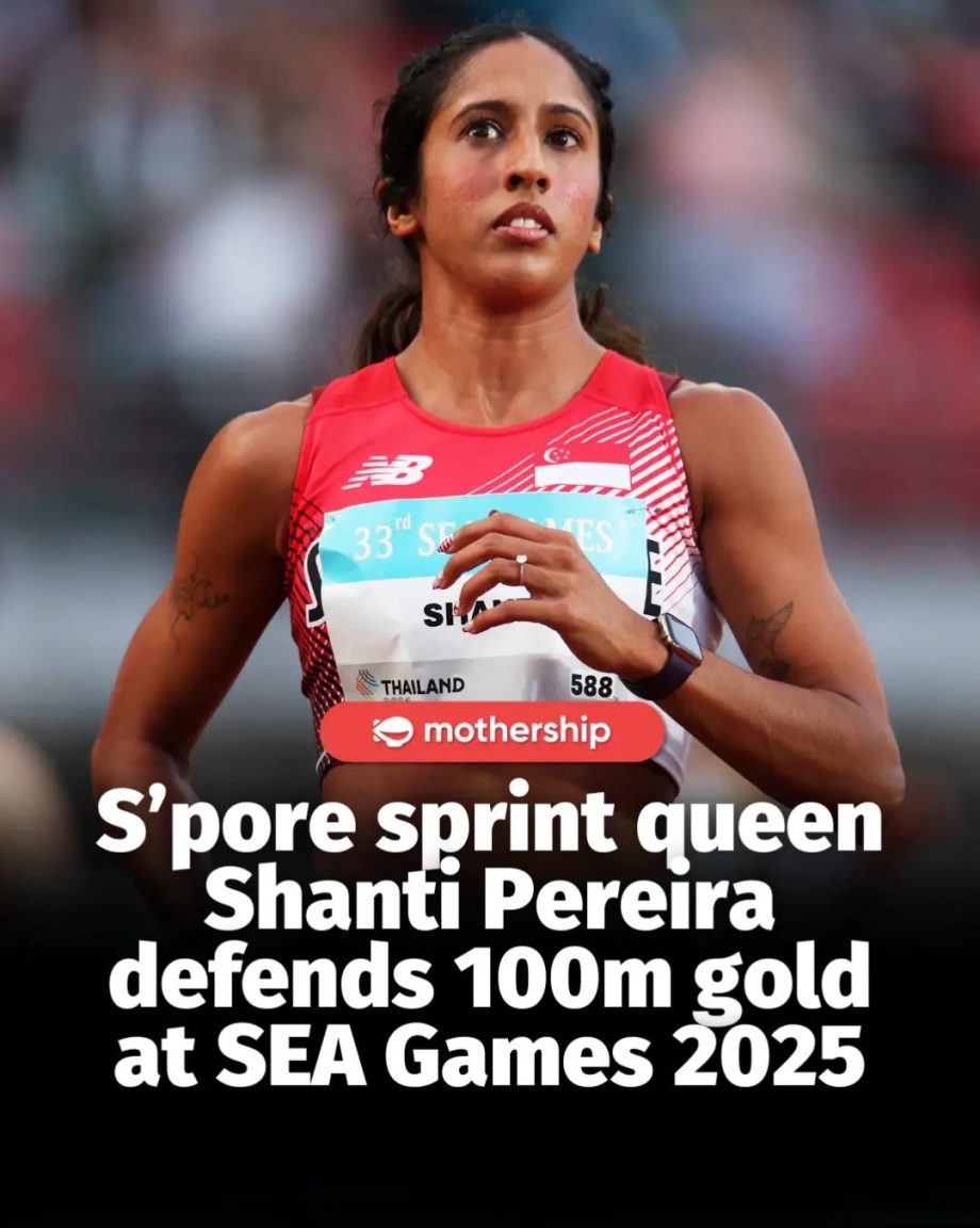 @mothershipsg no one’s fast enough to stop our queen  Pereira won gold in the 10…