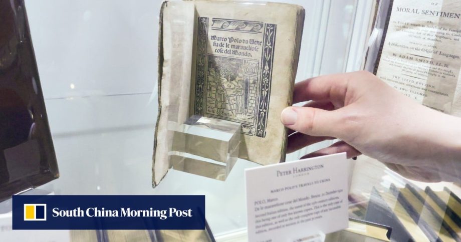 Rare diaries and Marco Polo travelogue reveal hidden histories of China at Hong Kong fair Rare diaries and Marco Polo travelogue reveal hidden histories of China at Hong Kong fair