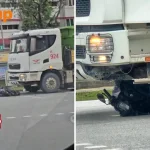 Motorcyclist taken to hospital, tipper truck driver assisting with investigations after Pasir Ris accident