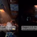‘Stop the bus!’ Panic on Singapore-KL coach as sparks fall from ceiling, Singapore News
