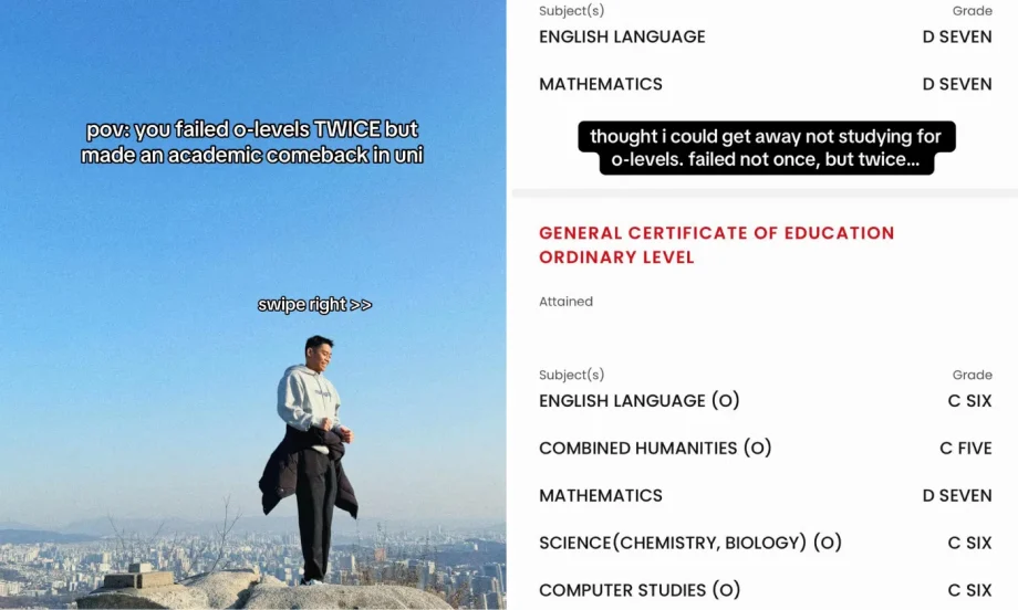 Man who failed O-levels twice graduates from NUS with honours: ‘Learnt my lesson, hustled and graduated’