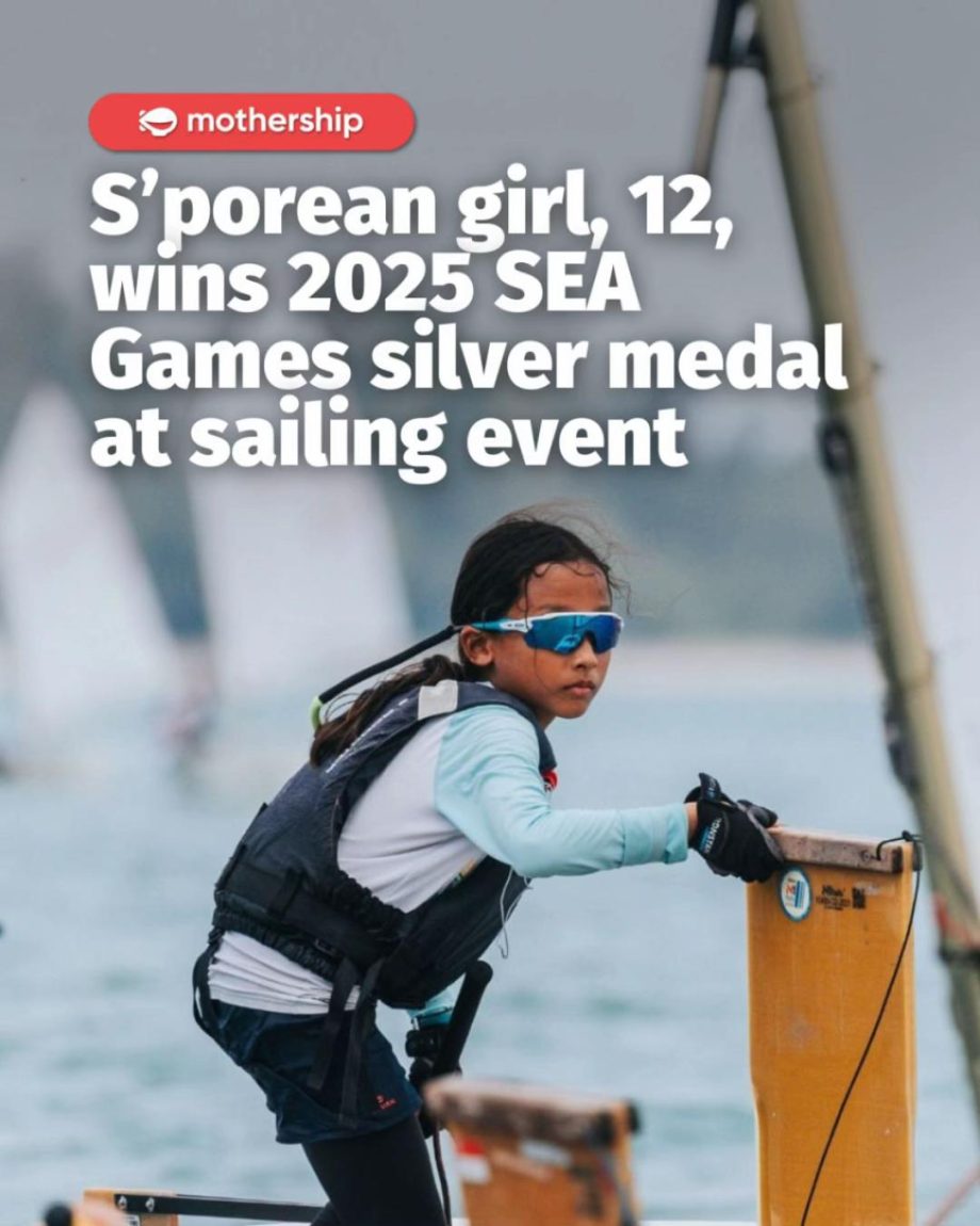 @mothershipsg Singapore’s youngest athlete in the 2025 SEA Games won a silver me… @mothershipsg Singapore’s youngest athlete in the 2025 SEA Games won a silver me…