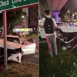 Man arrested for suspected drink driving after car crashes into street sign in Teck Whye