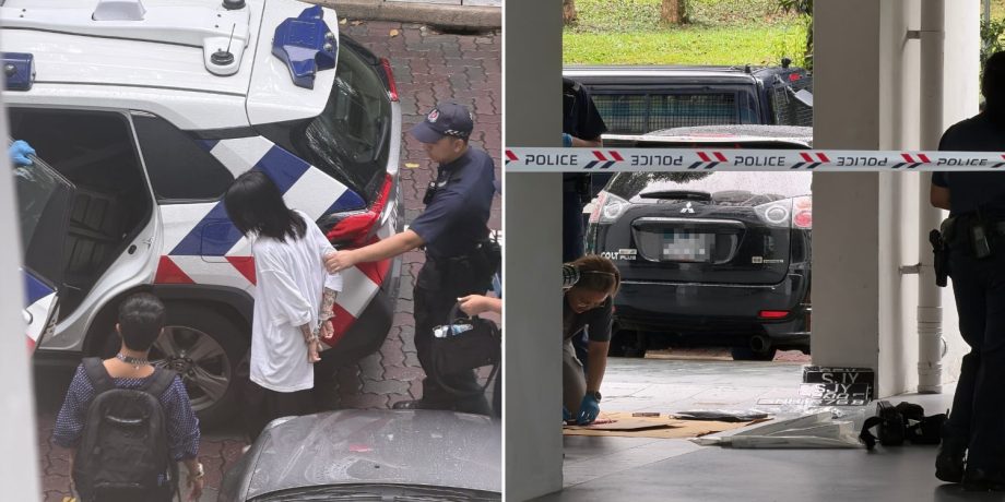 3 arrested after fight at Bukit Panjang void deck, suspected drugs, vapes & weapons found