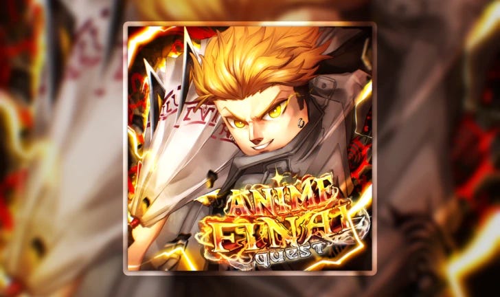 Anime Final Quest Codes (December 2025)