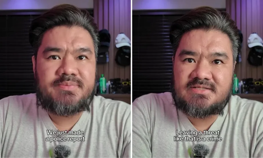 Family influencer files police report after threat made against 12-year-old son during TikTok livestream Family influencer files police report after threat made against 12-year-old son during TikTok livestream