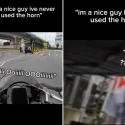 Motorcyclist yells at jaywalkers instead of honking: ‘You ARE the horn’