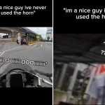Motorcyclist yells at jaywalkers instead of honking: ‘You ARE the horn’