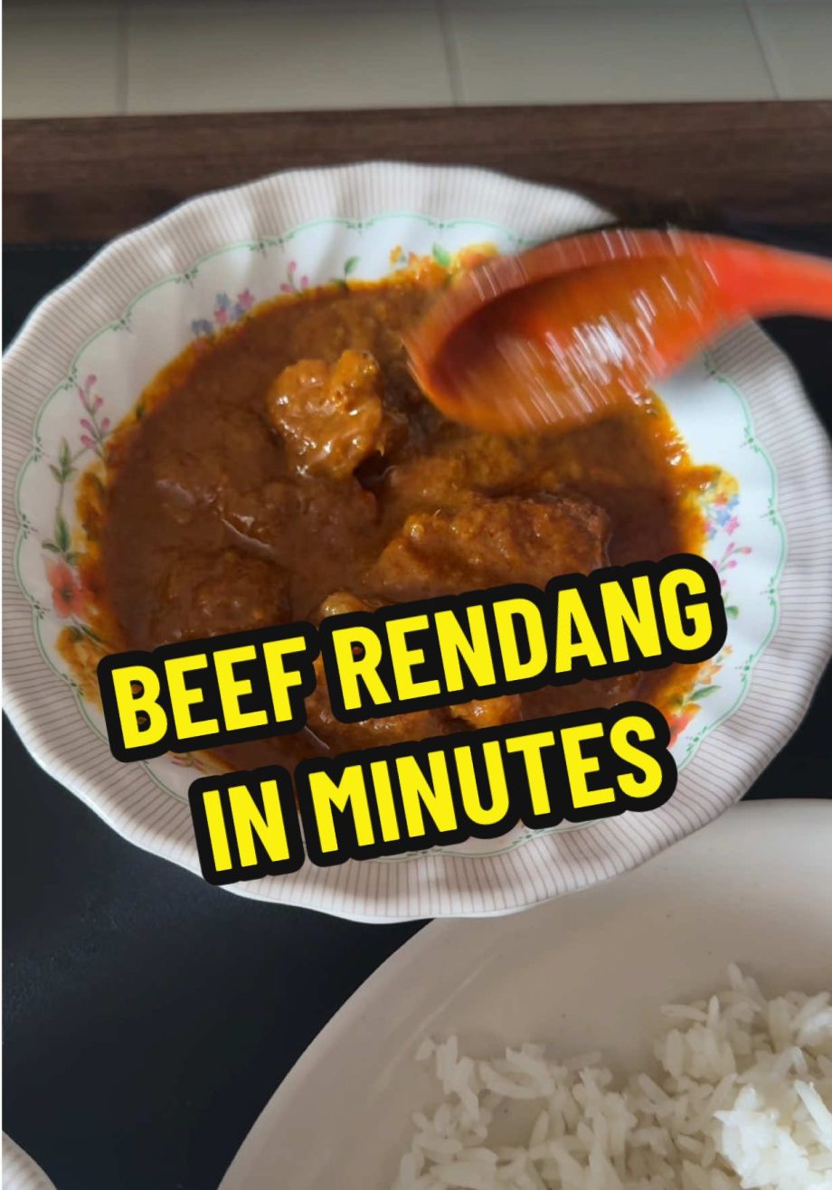 @shopwithfie No need to wait hours to cook Beef Rendang! Get this ready in minut…