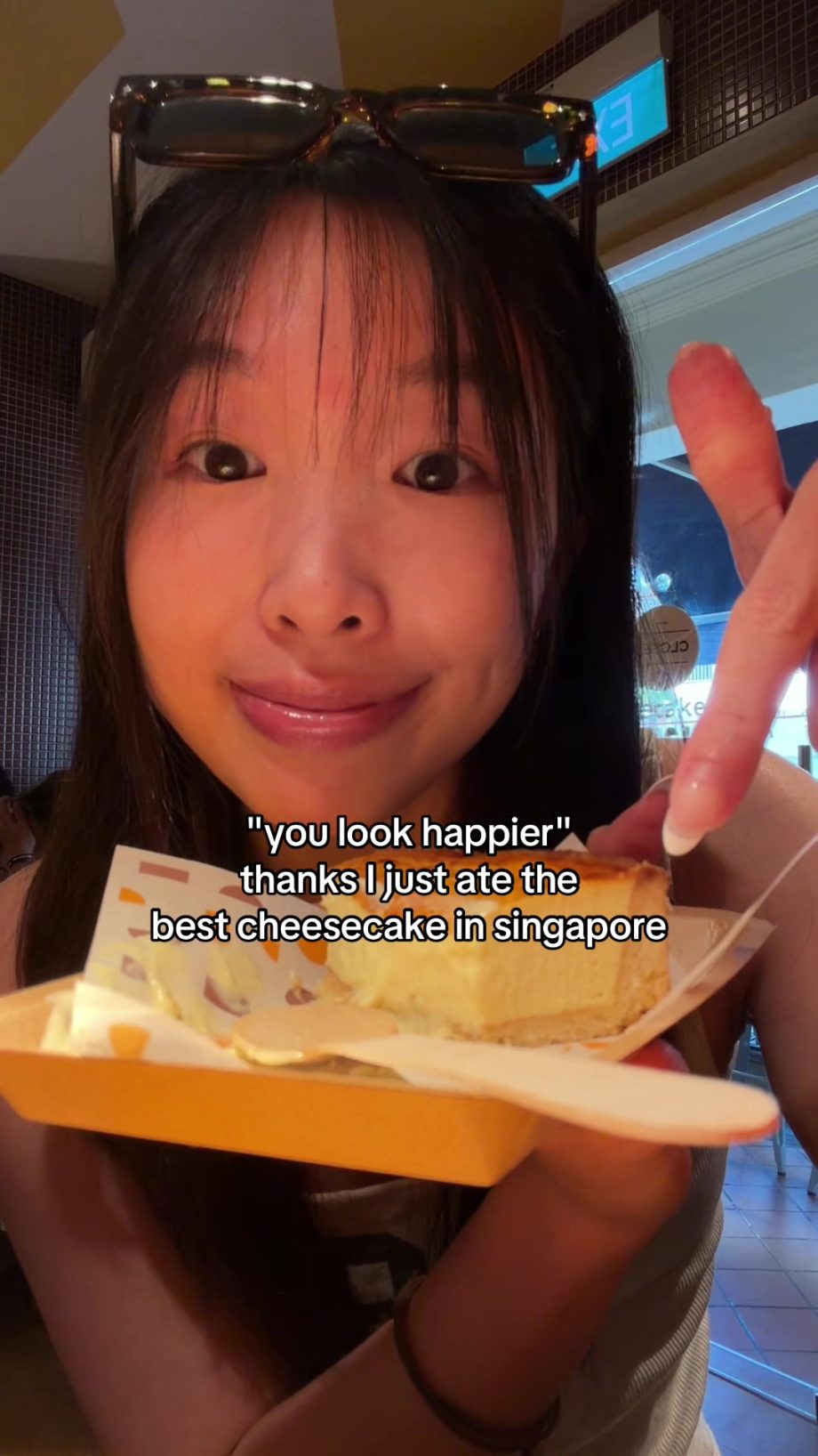 @ashlimlo all iw for christmas is this amazing cheesecake  #cheesecake #sg #fyp …