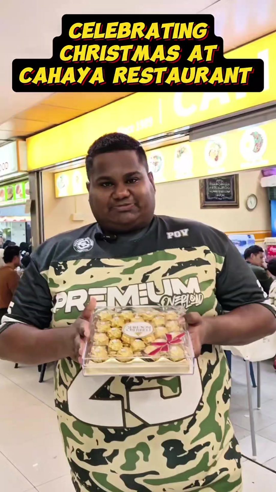 @machaspize93 WISHING EVERYONE MERRY CHRISTMAS FROM CAHAYA RESTAURANT @cahaya.ha…