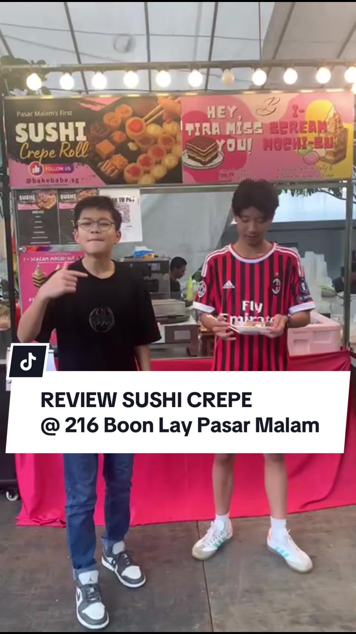 @bakebabe.sg The boys has said it!! Come & try our Sushi Crepe Rolls   Open 12pm…