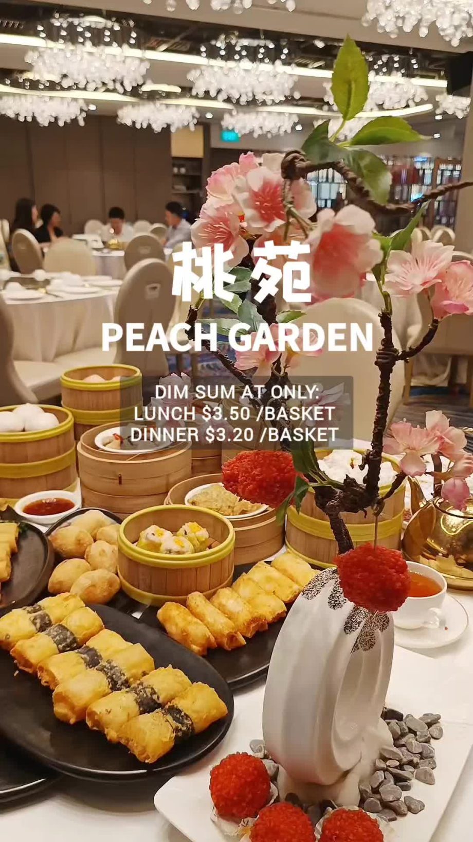@the.threelittlebears Dim Sum lovers, this one’s for you! Peach Garden is servin…