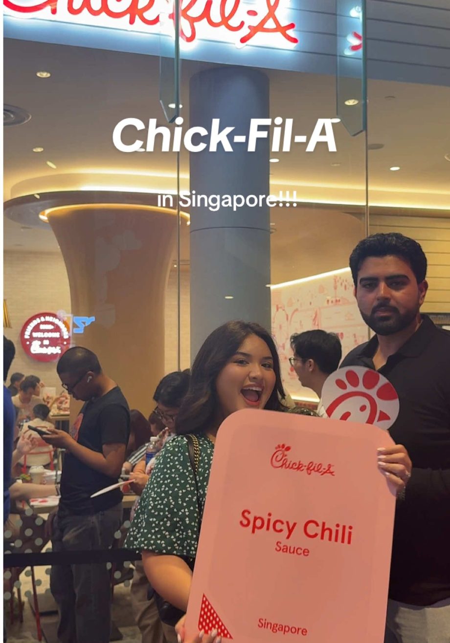 @shasheikh_ Everything I ate at Chick-Fil-A Singapore!  #chickfila #chickfilasin…