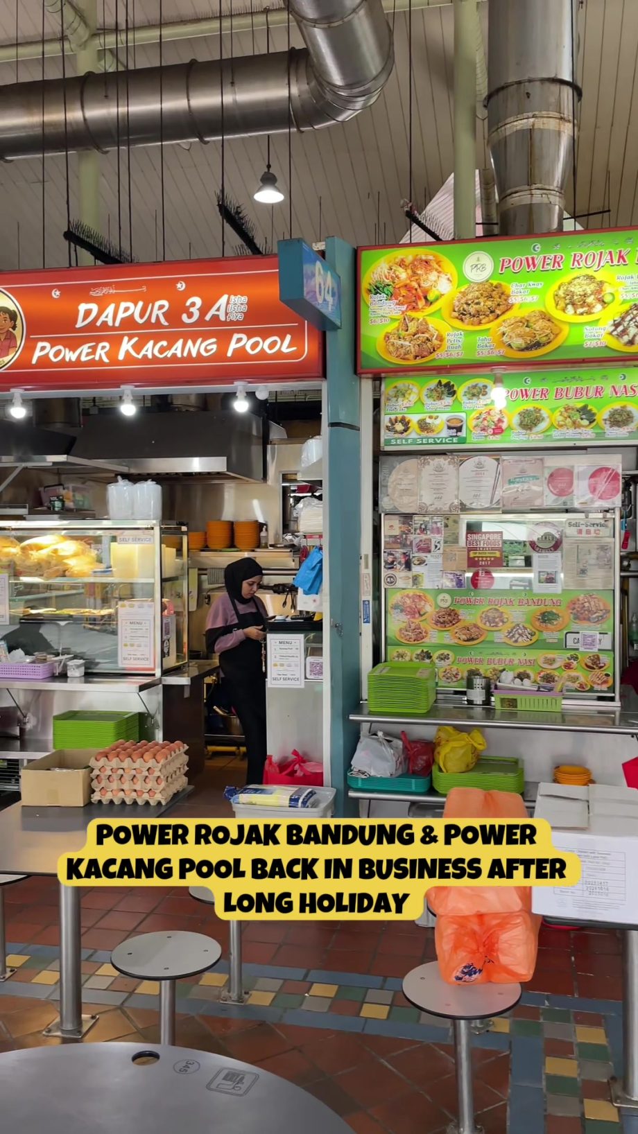 @firdausbunny Back in business after long holiday!!!! Open daily ( except monday…