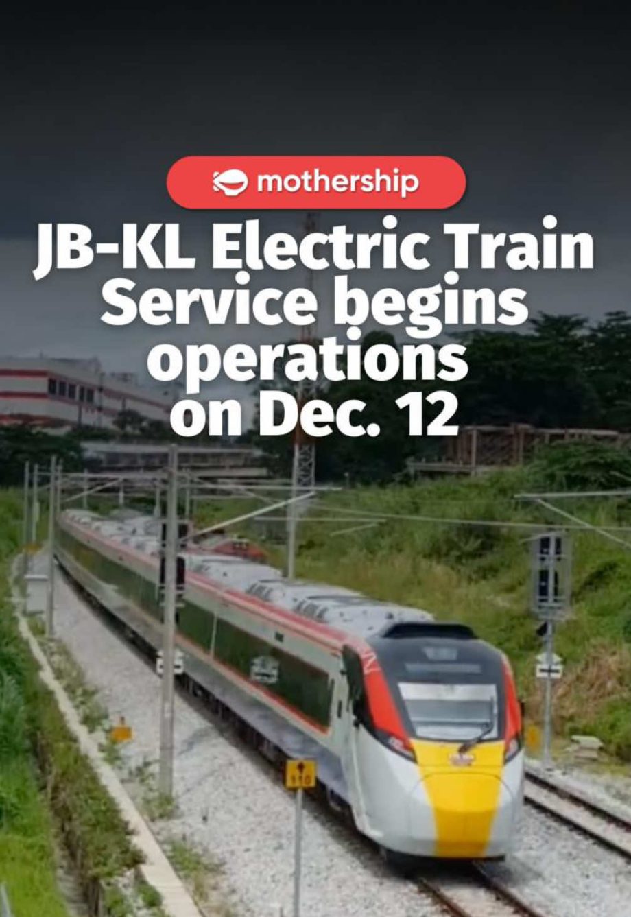 @mothershipsg The new electric train service will take around 4.5 hours to trave…