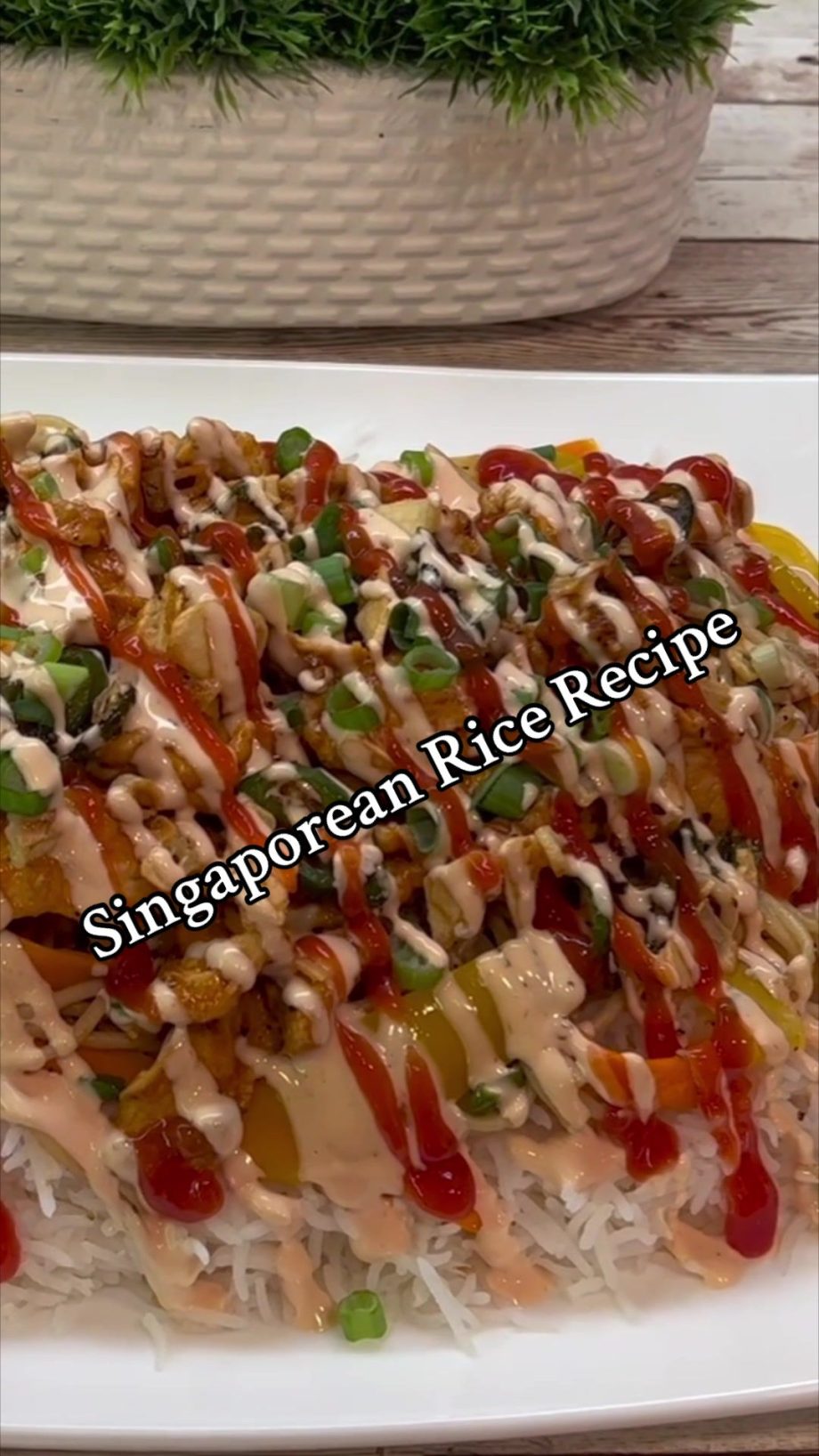 @bite_of_joy Singaporean Rice Recipe INGREDIENTS: 2 cups rice cook with salt and…