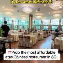 @foodiekom Prob the most affordable atas Chinese restaurant in Singapore!! Whole…